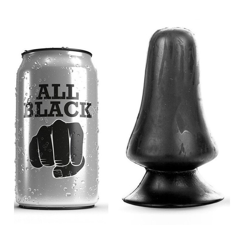 All Black - Plug Anale 12 Cm - ALL BLACK - Plug e Catene Anali | erosidea.com