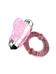 Vibratore Anello Dolce Abs 10 Ritmi Anello Pene Rosa - BAILE FOR HIM - Vibratori | erosidea.com