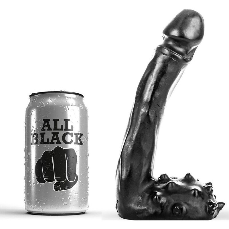 All Black - Dildo Realistico 19 Cm - ALL BLACK - Dildo Realistici | erosidea.com