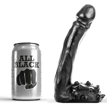 All Black - Dildo Realistico 19 Cm - ALL BLACK - Dildo Realistici | erosidea.com