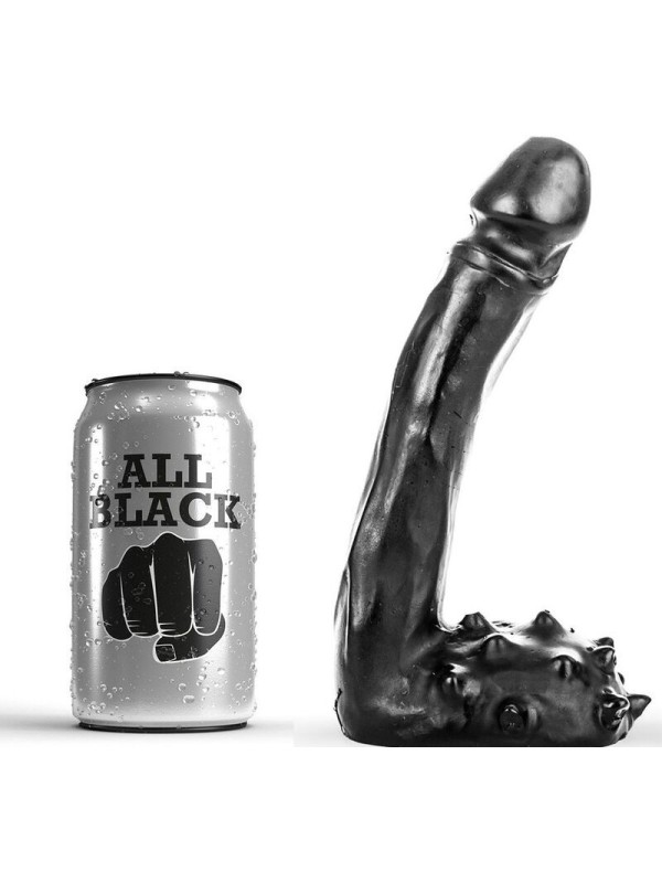 All Black - Dildo Realistico 19 Cm - ALL BLACK - Dildo Realistici | erosidea.com