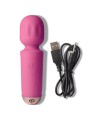 Rocks-Off - Mini Bacchetta Ricaricabile 16 Funzioni Rosa Peonia - ROCKS-OFF - Magic Wand | erosidea.com