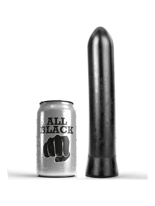 All Black - Dildo 22 Cm Liscio - ALL BLACK - Dildo Speciali | erosidea.com
