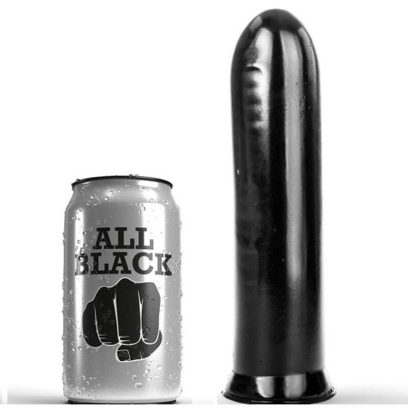 All Black - Dildo Nero 19 Cm - ALL BLACK - Dildo Speciali | erosidea.com