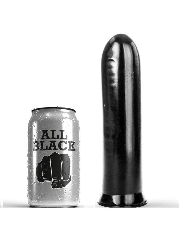 All Black - Dildo Nero 19 Cm - ALL BLACK - Dildo Speciali | erosidea.com
