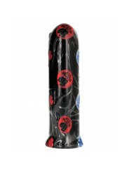 All Black - Dildo Nero 19 Cm - ALL BLACK - Dildo Speciali | erosidea.com
