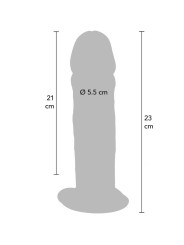 Get Real - Dong Deluxe In Tpe A Doppia Densit€ 23 Cm - GET REAL - Dildo Realistici | erosidea.com