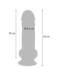 Get Real - Pene Realistico Deluxe Con Testicoli Extra Spessi 23 Cm - GET REAL - Dildo Realistici | erosidea.com