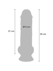 Get Real - Pene Realistico Deluxe Con Testicoli Extra Spessi 25 Cm - GET REAL - Dildo Realistici | erosidea.com