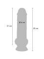 Get Real - Pene Realistico Deluxe Con Testicoli Extra Spessi 25 Cm - GET REAL - Dildo Realistici | erosidea.com