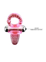 Vibratore Anello Dolce Abs 10 Ritmi Anello Pene Rosa - BAILE FOR HIM - Vibratori | erosidea.com