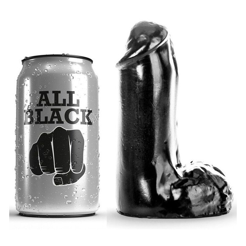 All Black - Dildo Realistico 13 Cm - ALL BLACK - Dildo Realistici | erosidea.com