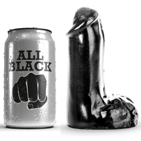 All Black - Dildo Realistico 13 Cm - ALL BLACK - Dildo Realistici | erosidea.com