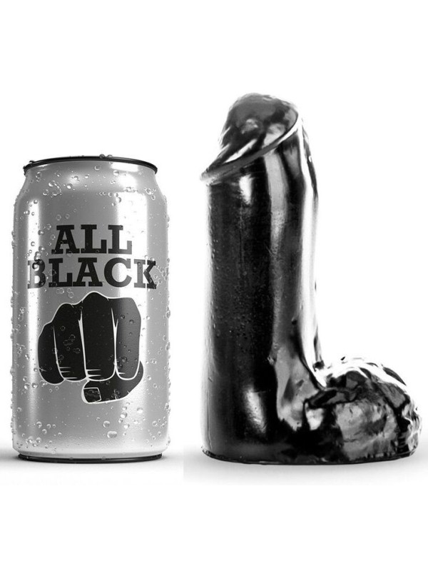 All Black - Dildo Realistico 13 Cm - ALL BLACK - Dildo Realistici | erosidea.com