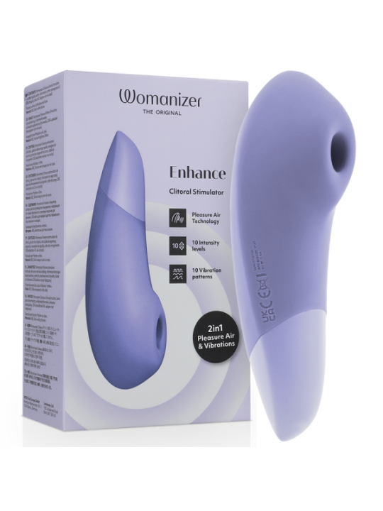 Womanizer - Stimolatore Clitoride Potenziato Lilla - WOMANIZER - Succhia Clitoride | erosidea.com