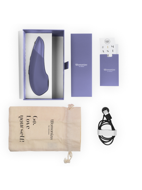 Womanizer - Stimolatore Clitoride Potenziato Lilla - WOMANIZER - Succhia Clitoride | erosidea.com