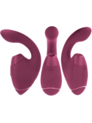 Womanizer - Duo Next Stimolatore Doppio Clitorideo E Punto G Rosa Scuro - WOMANIZER - Succhia Clitoride | erosidea.com