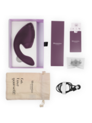 Stimolatore Doppio Womanizer Duo Next Viola Scuro - WOMANIZER - Succhia Clitoride | erosidea.com