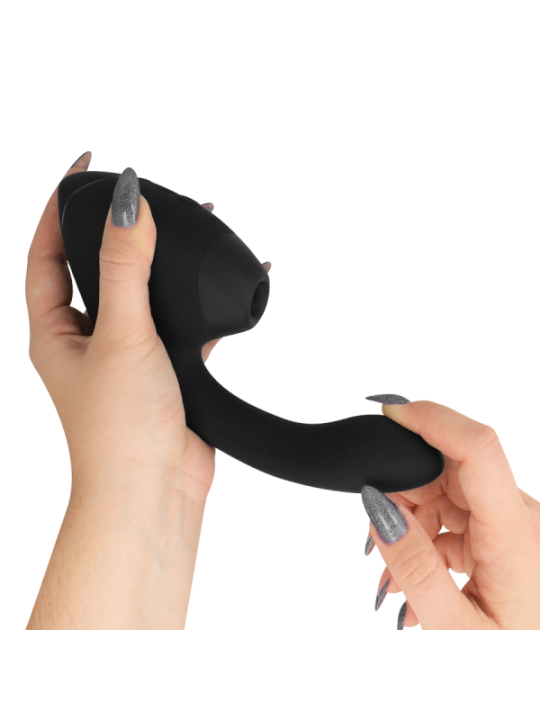 Womanizer - Duo Next Stimolatore Doppio Clitoride E Punto G Nero - WOMANIZER - Succhia Clitoride | erosidea.com