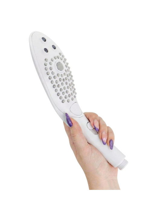 Stimolatore Doppio Womanizer Soffione Doccia Wave Bianco - WOMANIZER - Succhia Clitoride | erosidea.com