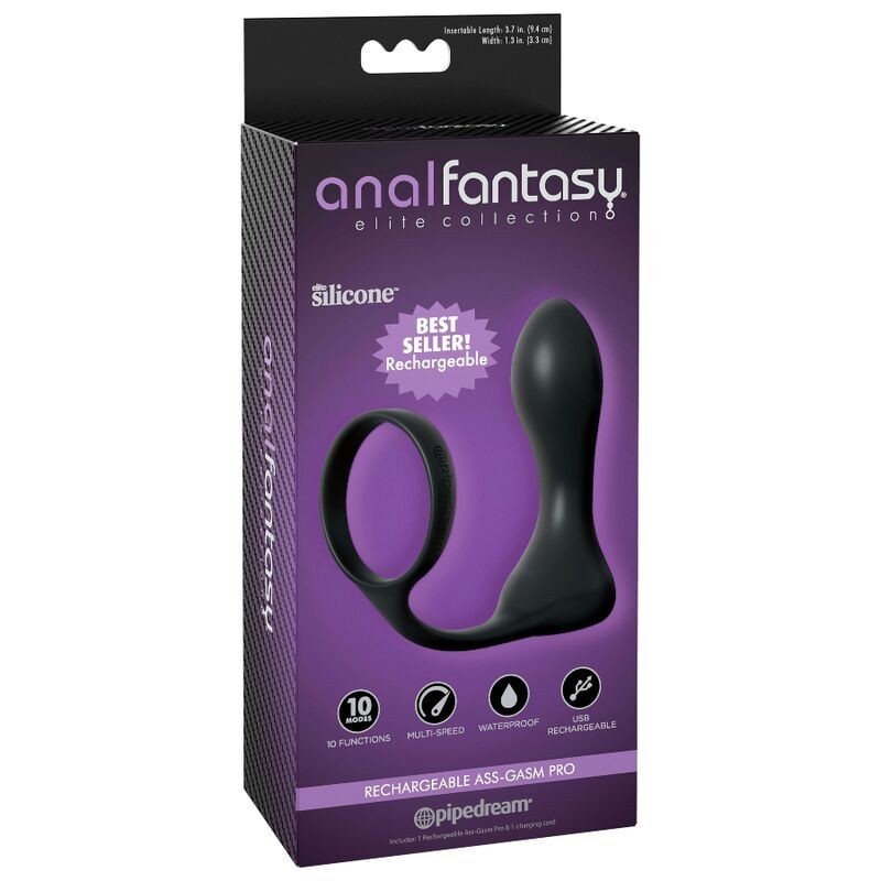 Anal Fantasy Elite Collection - Ricaricabile Ass-Gasm Pro - ANAL FANTASY ELITE COLLECTION - Plug e Catene Anali | erosidea.com