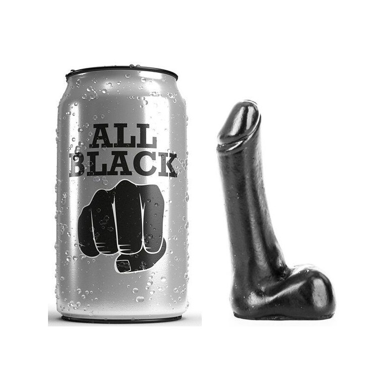 All Black - Dildo 9 Cm - ALL BLACK - Dildo Speciali | erosidea.com