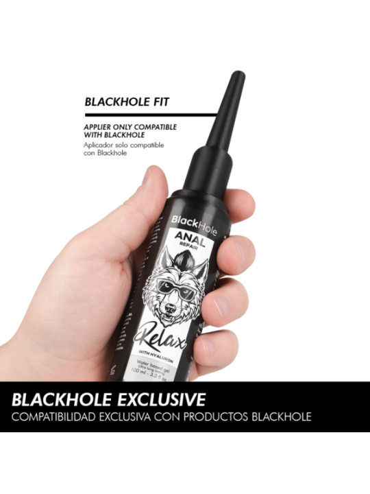 Black Hole - Applicatore Lubrificante Anale - BLACK HOLE - Anali | erosidea.com