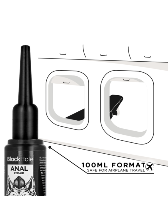 Black Hole - Applicatore Lubrificante Anale - BLACK HOLE - Anali | erosidea.com
