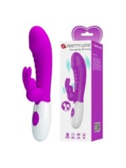 Pretty Love - Naughty Vibratore Viola Bunny - HIGH TECH - Vibratori Rabbit | erosidea.com