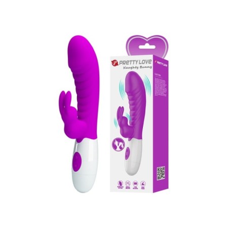 Pretty Love - Naughty Vibratore Viola Bunny - HIGH TECH - Vibratori Rabbit | erosidea.com