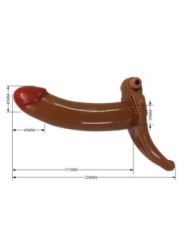 Pretty Love - Bradden Vibrante Strap On - HARNESS COLLECTION - Strap-on e Imbracature | erosidea.com