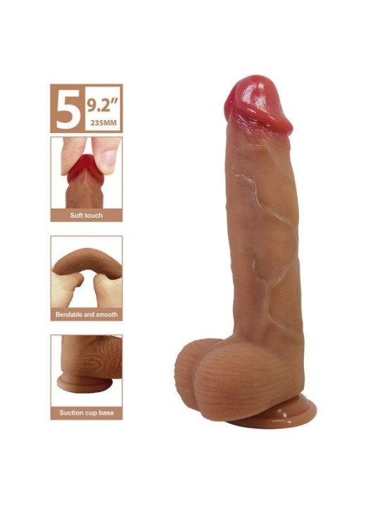Pretty Love - Orton Dildo Realistico Con Ventosa 235 Cm -- 49 Cm - DILDOS - Dildo Realistici | erosidea.com
