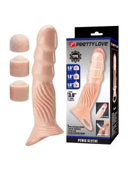 Pretty Love - Guaina Per Pene Testurizzata Con Estensori
