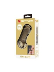Pretty Love - Manica Per Pene Textured - FOR HIM - Guaine e Prolunghe | erosidea.com