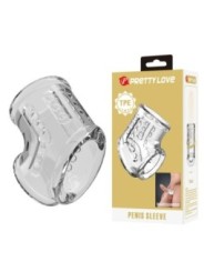 Pretty Love - Guaina Per Pene Corta E Trasparente - FOR HIM - Guaine e Prolunghe | erosidea.com