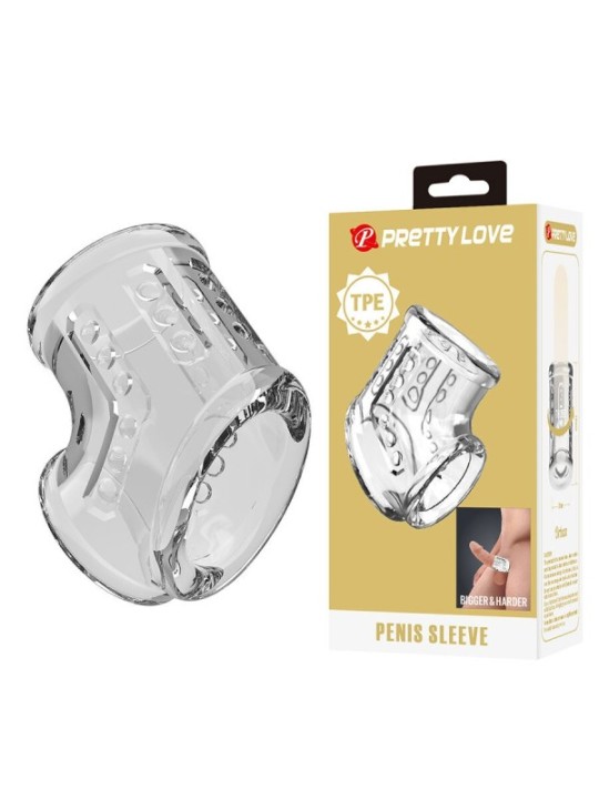 Pretty Love - Guaina Per Pene Corta E Trasparente - FOR HIM - Guaine e Prolunghe | erosidea.com