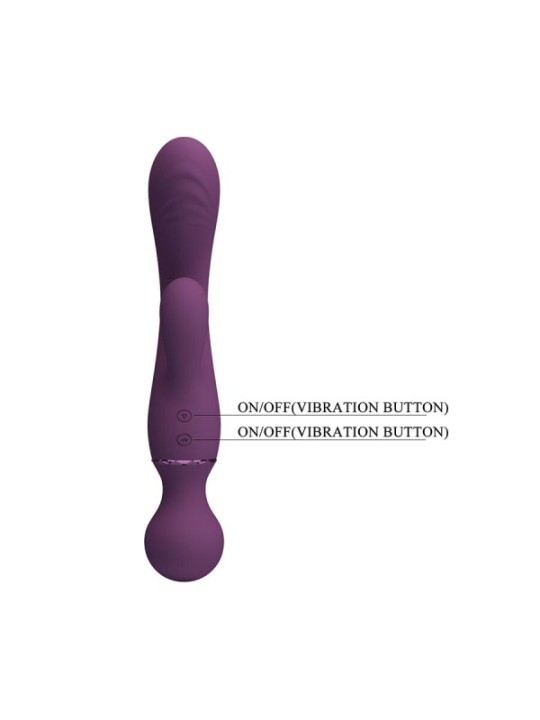Pretty Love - Vibratore Punto G Viola Tuttofare - HIGH TECH - Vibratori punto G | erosidea.com
