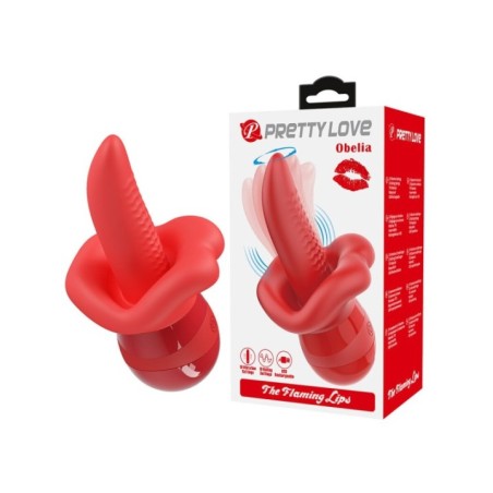 Pretty Love - Obelia Masturbatore Vibratore Con Lingua E Movimento Orbitale - HIGH TECH - Stimolatori | erosidea.com