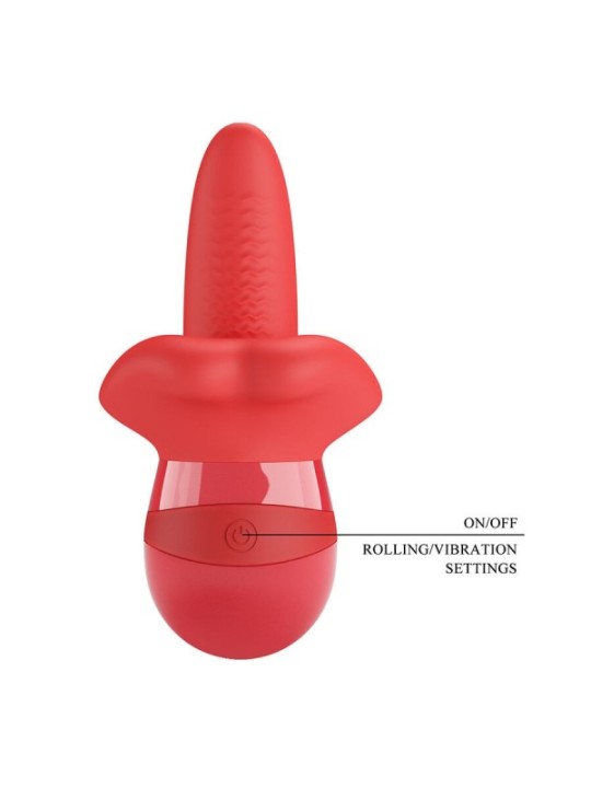 Pretty Love - Obelia Masturbatore Vibratore Con Lingua E Movimento Orbitale - HIGH TECH - Stimolatori | erosidea.com