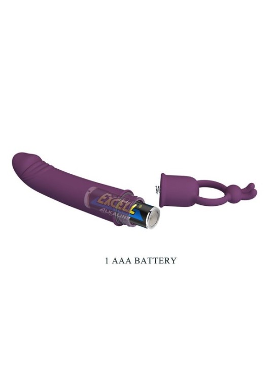 Pretty Love - Cora Vibratore A Forma Di Pene Con Anello Di Resistenza - FOR HIM - Vibratori | erosidea.com