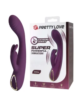 Pretty Love - Emma Vibratore Viola Con Stimolatore Rabbit