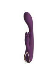 Pretty Love - Emma Vibratore Viola Con Stimolatore Rabbit - HIGH TECH - Vibratori Rabbit | erosidea.com