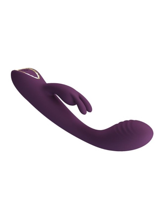 Pretty Love - Emma Vibratore Viola Con Stimolatore Rabbit - HIGH TECH - Vibratori Rabbit | erosidea.com