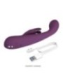 Pretty Love - Emma Vibratore Viola Con Stimolatore Rabbit - HIGH TECH - Vibratori Rabbit | erosidea.com
