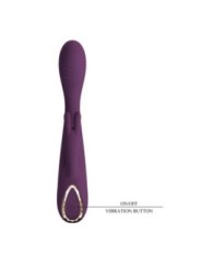 Pretty Love - Emma Vibratore Viola Con Stimolatore Rabbit - HIGH TECH - Vibratori Rabbit | erosidea.com