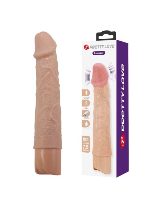 Pretty Love - Leander Vibratore Realistico Flessibile - FUN TOYS - Vibratori Realistici | erosidea.com