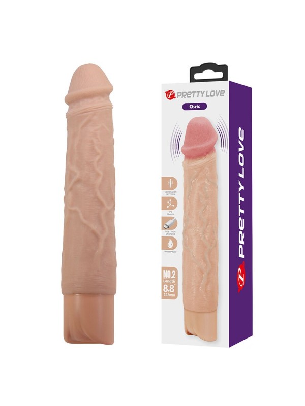 Pretty Love - Osric Vibratore Realistico Flessibile - FUN TOYS - Vibratori Realistici | erosidea.com