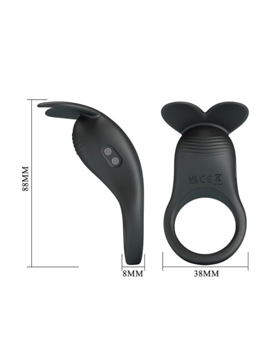 Pretty Love - Carlton Anello Per Pene Con Stimolatore Clitoride - FOR HIM - Anelli Fallici | erosidea.com