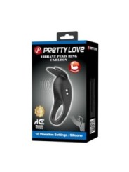 Pretty Love - Carlton Anello Per Pene Con Stimolatore Clitoride - FOR HIM - Anelli Fallici | erosidea.com