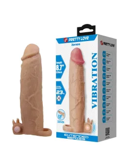 Pretty Love - Xerxes Guaina Per Pene Con Stimolatore Clitorideo E Vibrazione